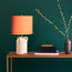 Rufus table lamp in stone ceramic