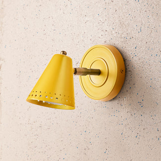 Brandy wall sconce in Sand by the Novogratz