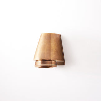 Bowditch mast light in antiqued brass