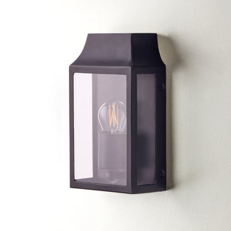 Smaller Crail wall sconce Matt Black