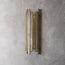 Tall Melville wall sconce in mercurised glass