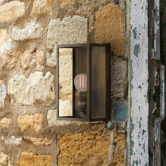 Smaller Orford wall sconce bronze