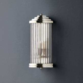 Baby Roddy wall sconce in nickel