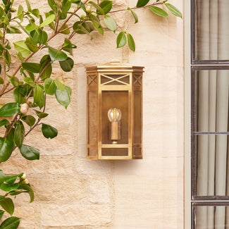 Smaller Rothesay wall sconce antique brass