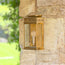 Smaller Tenby wall sconce antiqued brass